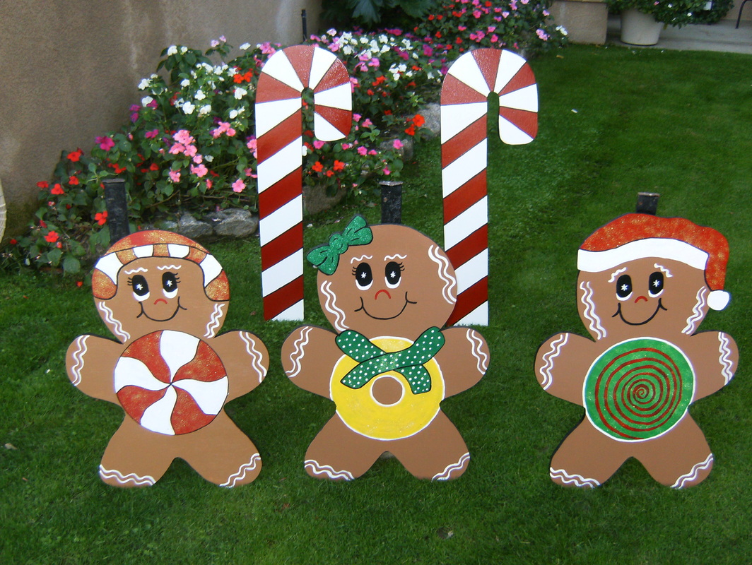 Gingerbread - R&B Yard Art and Holiday Decorations